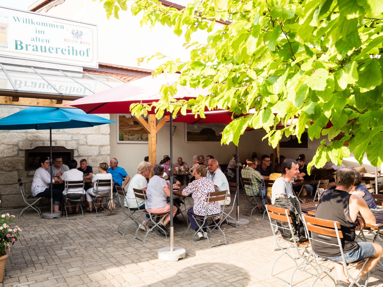 Biergarten Adler-Bräu