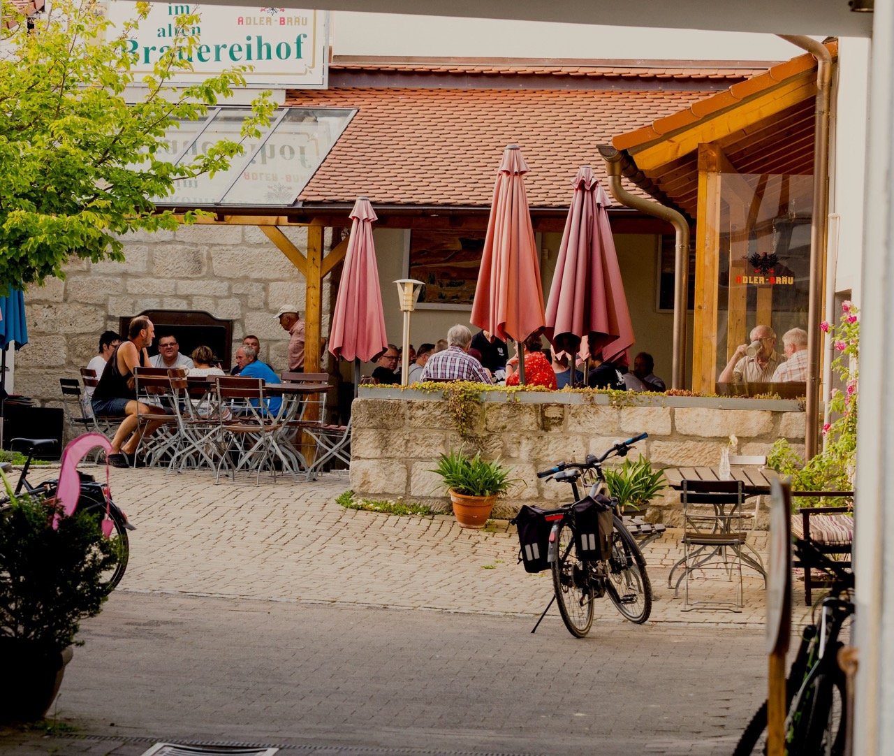 Biergarten Adler-Bräu